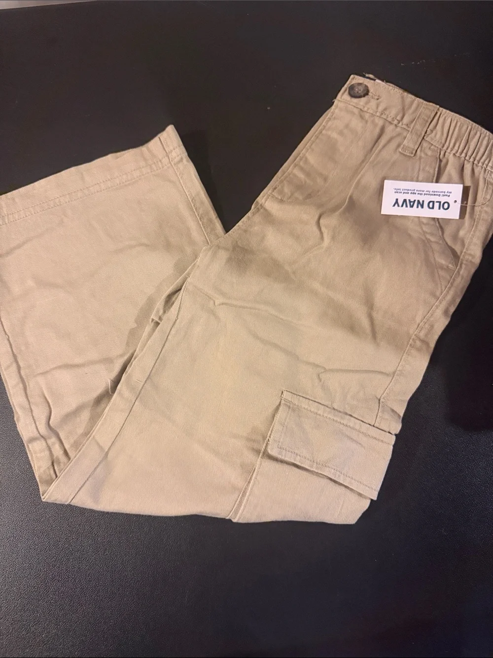 Old Navy Tan Cargo Pants with Pocket Detail